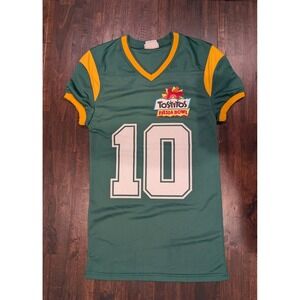 Vintage Teamwork Tostitos Fiesta Bowl NCAA Jersey Sz Small Think Green #10 Rare